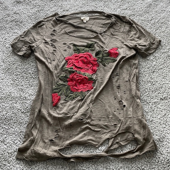 emory park Tops - Emory Park distressed oversized t-shirt